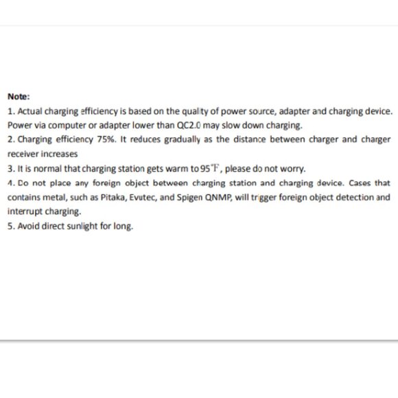 NIB Shenzhenshi Gaosheng WCDP-10 Wireless Charging Desk Pad 15W Max – Black - Picture 9 of 10